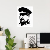 Poster Joseph Staline, URSS, CCCP, Union soviétique, comm (Bureau à domicile)
