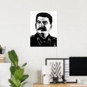 Poster Joseph Staline, URSS, CCCP, Union soviétique, Comm (Bureau à domicile)