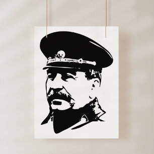 Poster Joseph Staline, URSS, CCCP, Union soviétique, comm