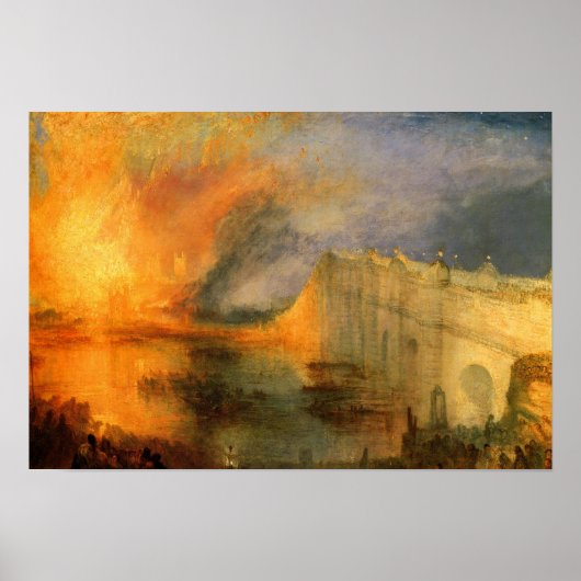 Poster Joseph Turner Art (Devant)