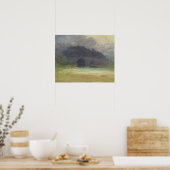 Poster Joseph William Turner | Evening Landscape (Cuisine)