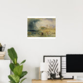 Poster Joseph William Turner | Holy Island (Bureau à domicile)