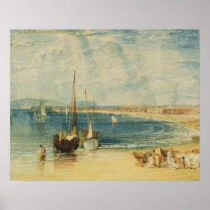 Poster Joseph William Turner Weymouth, c.1811 (