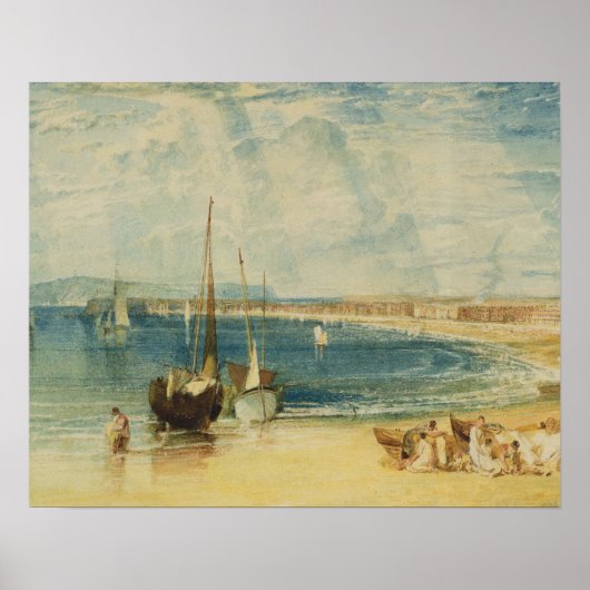 Poster Joseph William Turner | Weymouth, c.1811 ( (Devant)