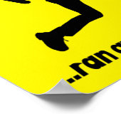 Poster Josh Hawley S'Est Éloigné Avec La Cuillère V1 (Coin)