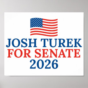 Poster Josh Turek pour le Sénat Élection Iowa 2026