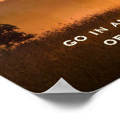 Poster Joshua 1:11 Ecriture prendre possession du pays (Coin)