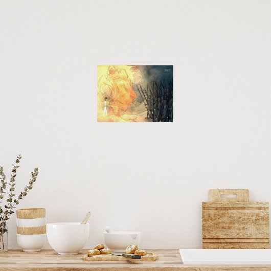 Poster Joshua 1:9 (Cuisine)