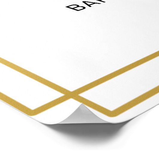 Poster Joshua 1 9 Cadeau Baptême (Coin)