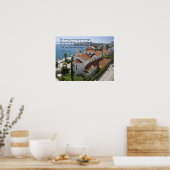 Poster Joshua 1:9 Église albanaise (Cuisine)