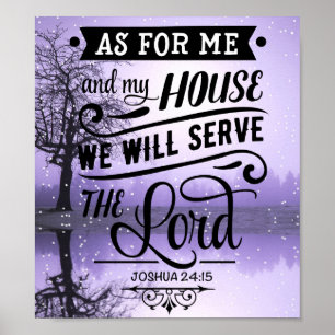 Poster Joshua 24:15