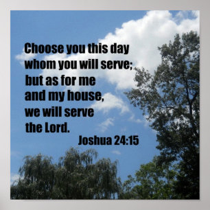 Poster Joshua 24:15