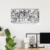 Poster Joshua aux murs de Jéricho (Bureau à domicile)