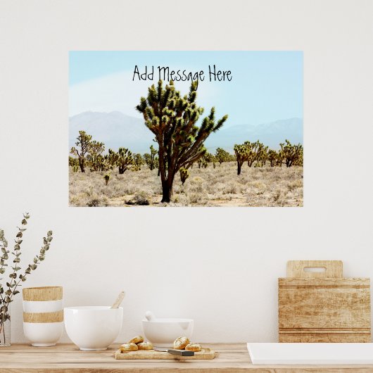 Poster Joshua Tree (Cuisine)