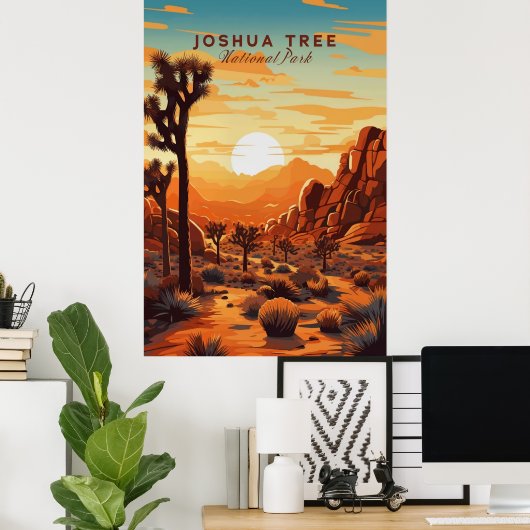 Poster Joshua Tree II (Bureau à domicile)