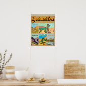 Poster Joshua Tree National Park California (Cuisine)