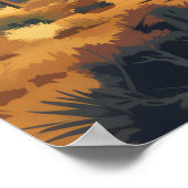 Poster Joshua Tree National Park California Desert (Coin)