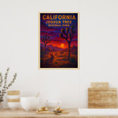 Poster Joshua tree V02 (Cuisine)