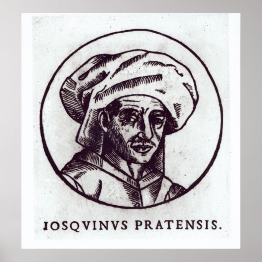 Poster Josquin des Pres (Devant)