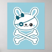 Poster Jote Lapin Pirate (Devant)