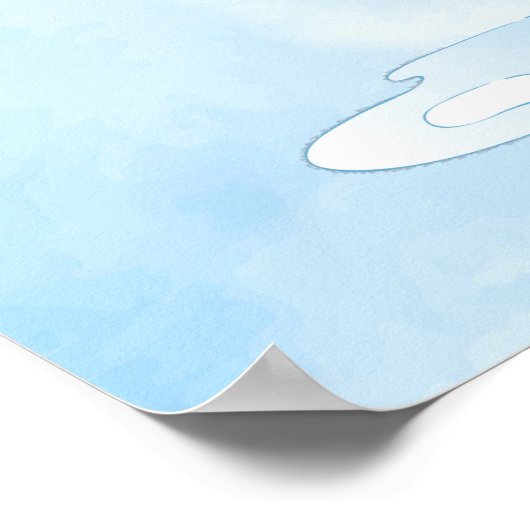 Poster Jote Renard rouge avec parapluie (Coin)