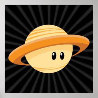 Poster Jote Saturn Planet