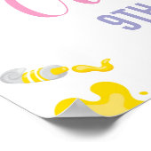 Poster Jote Sloth Rainbow Paint Art Bienvenue (Coin)