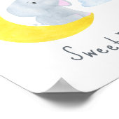 Poster Jote Sweet Dreams Citer Elephant Nursery Wall Art (Coin)