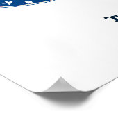 Poster Joué aux Etats-Unis Tennis de table (Coin)