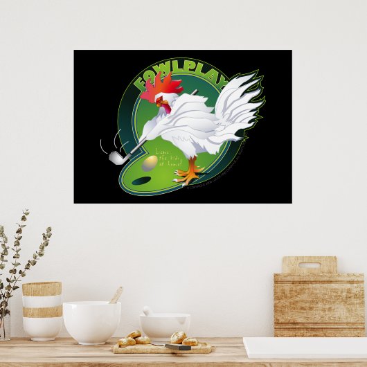 Poster Jouer (Cuisine)