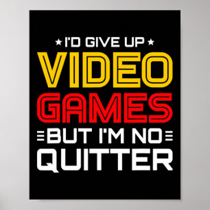 Poster Jouer à des jeux vidéo - Mème de joueur de jeu vid