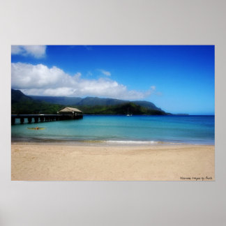 Poster Jouer à Hanalei Bay Imprimer