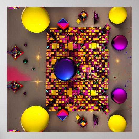 Poster Jouer à l'univers (Devant)