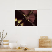Poster Jouer à nouveau Art Fractal fin (Cuisine)
