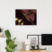 Poster Jouer à nouveau Art Fractal fin (Bureau à domicile)
