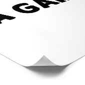 Poster Jouer À Un Jeu Où Les Penseurs Régissent (Coin)