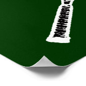 Poster jouer au tennis (Coin)