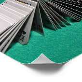 Poster : Jouer aux cartes Poker Domino (Coin)