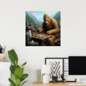 Poster Jouer aux échecs (Bureau à domicile)