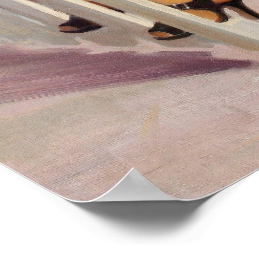 Poster Jouer avec chien (Coin)