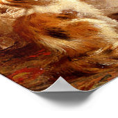 Poster Jouer avec le chaton - Imprimer (Coin)