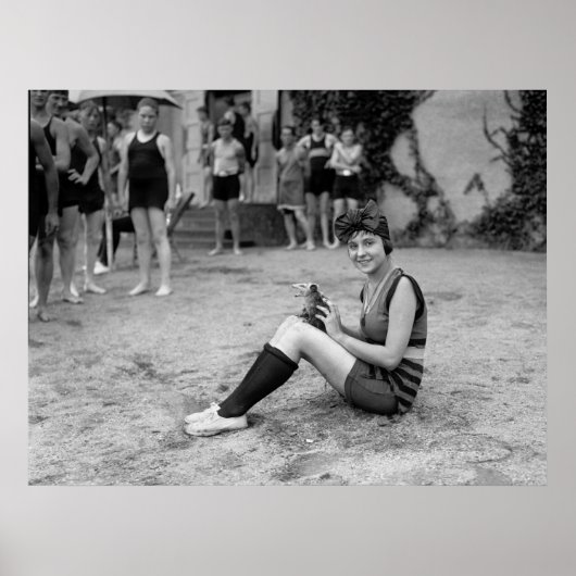 Poster Jouer avec Possum, 1922 (Devant)