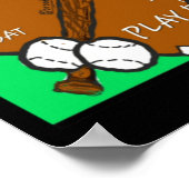 Poster Jouer Ball Sticker (Coin)