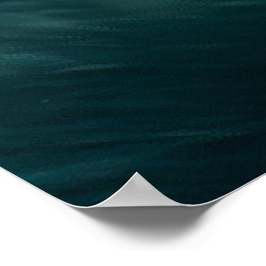 Poster Jouer Chien nager Design sous-marin (Coin)