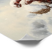 Poster Jouer dans la neige (Coin)