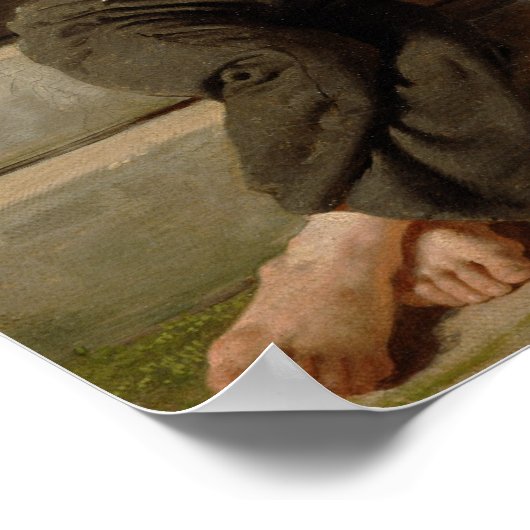 Poster Jouer des dés devant Christiansborg (Coin)