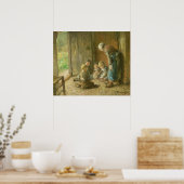 Poster Jouer des sacs à la porte (Cuisine)