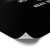 POSTER JOUER DUR OU RESTER À LA MAISON ! (Coin)