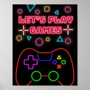 Poster Jouer Joue Jeux
