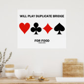 Poster Jouera Le Pont Dupliqué Pour La Nourriture (Costum (Cuisine)